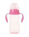 Straight Baby Feeding Bottle With Handles